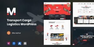 Moovit – Transportation & Logistics WordPress Theme