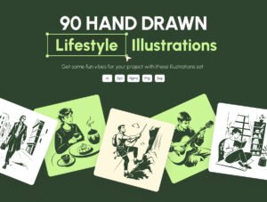 Hand Drawn Lifestyle Illustrations