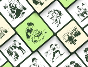 Hand Drawn Lifestyle Illustrations
