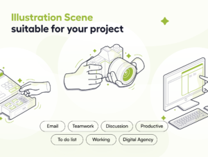 Handly - Hand Activity & Gesture Illustration