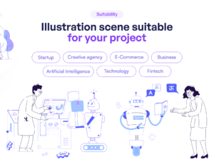 Hi-Techy - Emerging Technology Illustration Set