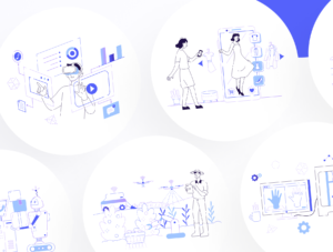 Hi-Techy - Emerging Technology Illustration Set