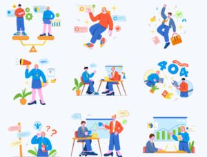 Hiring and Career Illustration