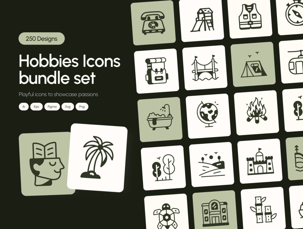 Hobbies Icons