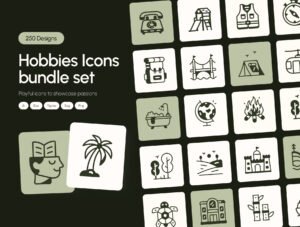Hobbies Icons