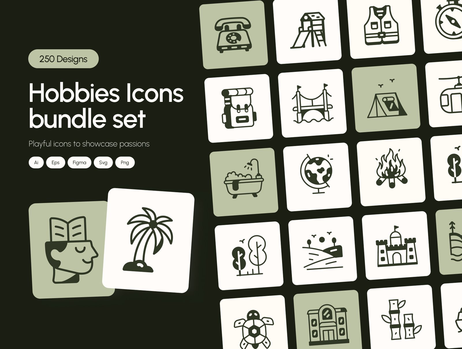 Hobbies Icons