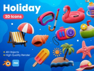 Holiday 3D Icons