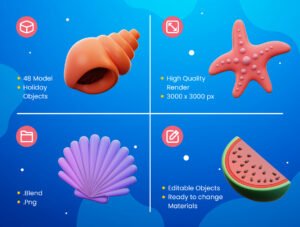 Holiday 3D Icons