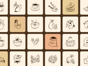 Home and Lifestyle Doodle Icons