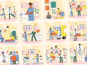 Hospital & Health Illustration