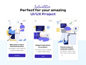 Hosting & Server Technology Illustration Pack