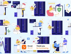 Hosting & Server Technology Illustration Pack