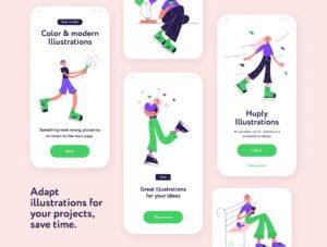 Huply Illustrations