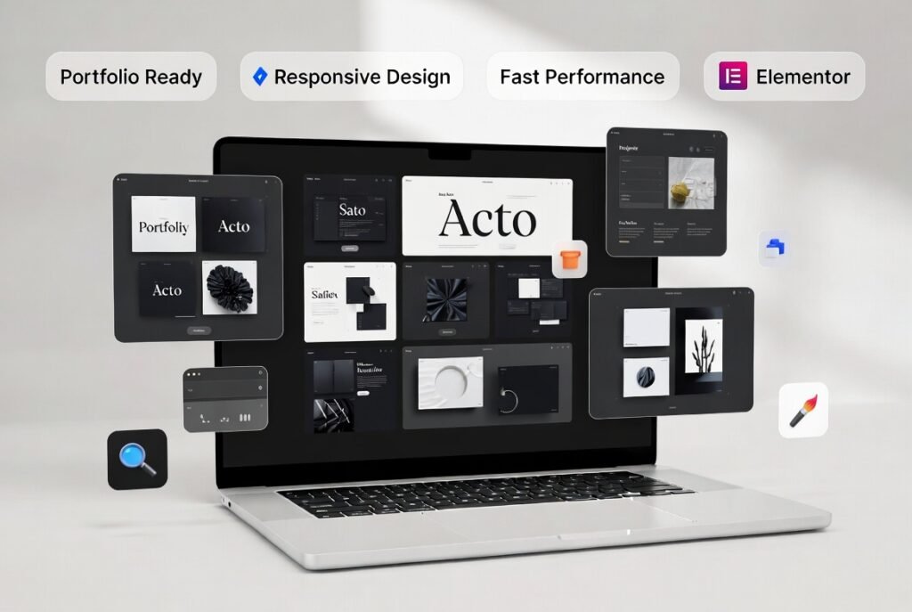HyperX – Responsive WordPress Portfolio Theme (Creative & Agency Ready)
