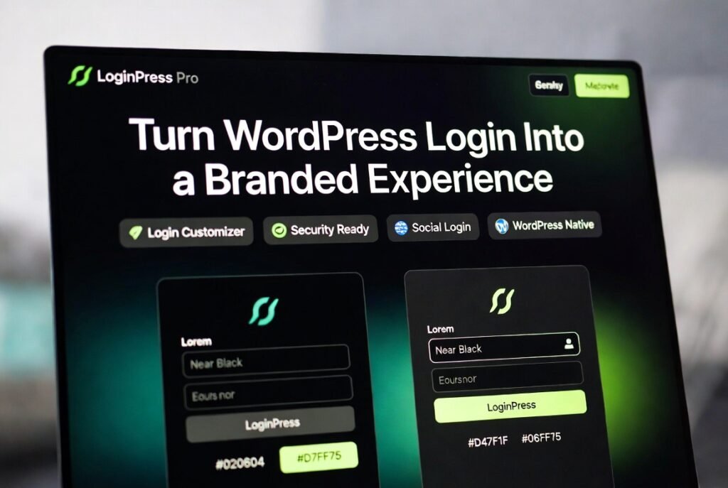 LoginPress Pro 6.2.3 – WordPress Login Page Customizer, Branding & Security Plugin