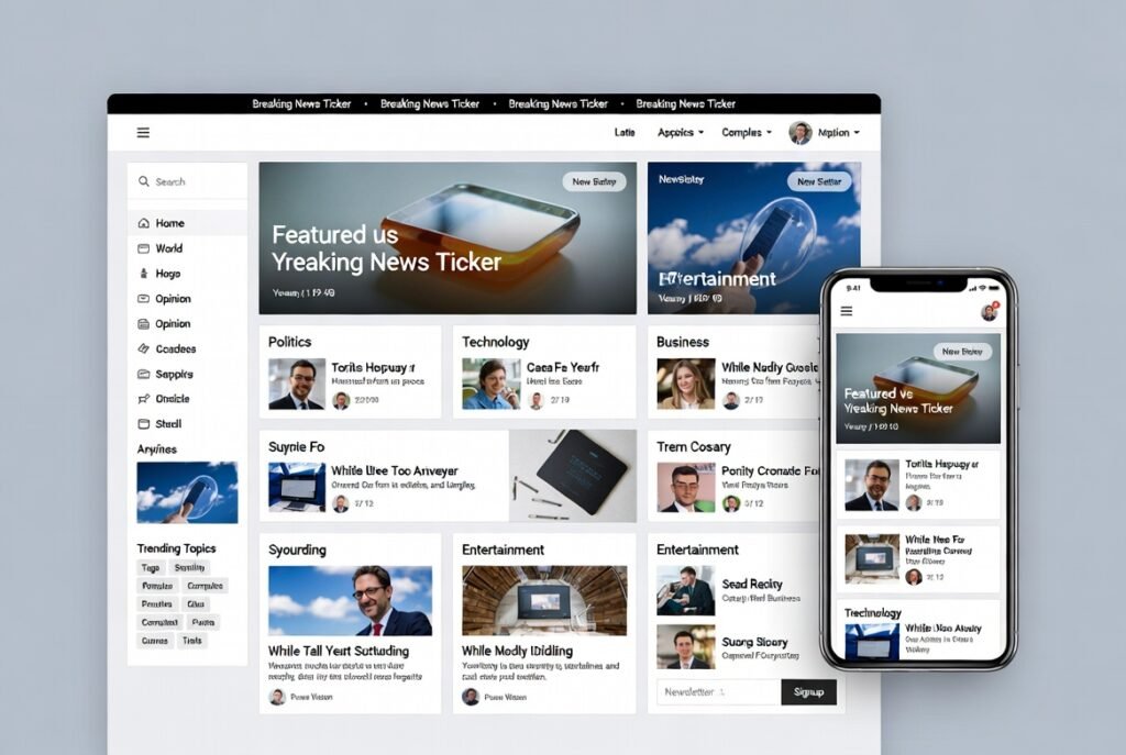 Barta – News & Magazine WordPress Theme for Online Newspapers, Editorial Websites & Publishers v2.0.5