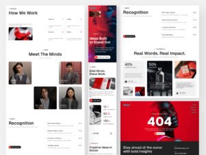 Ideaz - Creative Agency Website Framer Template