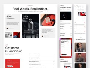 Ideaz - Creative Agency Website Framer Template