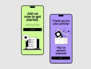 Illustration sets for Web and App