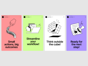 Illustration sets for Web and App