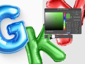 Inflated 3D Puffy Font