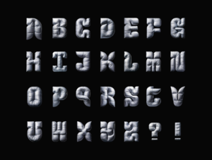 Inflated 3D Puffy Fonts Vol.01
