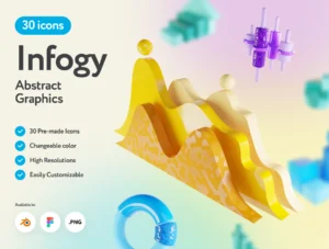 Infogy Abstract Graphics 3D