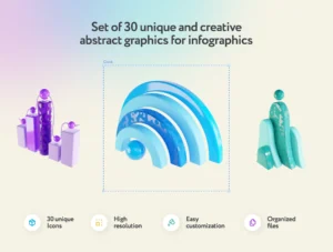 Infogy Abstract Graphics 3D