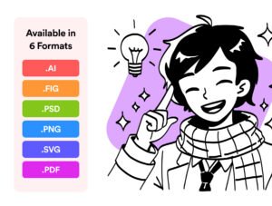 InkJar People Illustrations - Pack 1