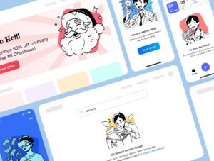 InkJar People Illustrations - Pack 1