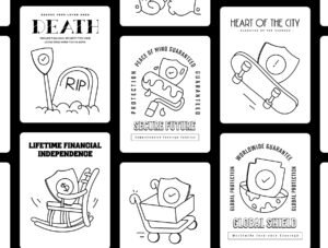 Insurance Doodles Icon