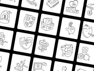 Insurance Doodles Icon