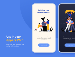 Inteam - Team Management Illustration Set