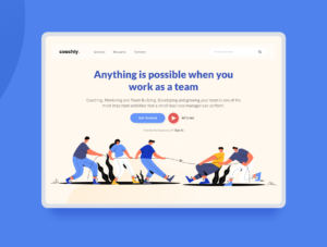 Inteam - Team Management Illustration Set