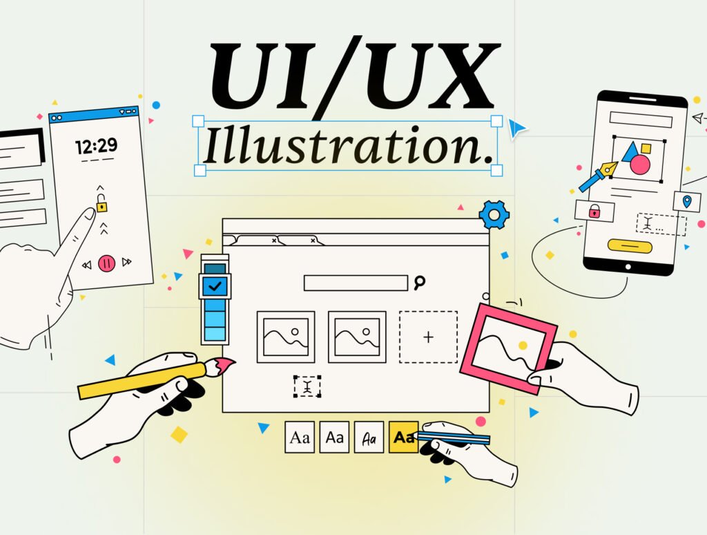 Interfacy UIUX Design Illustration Set1