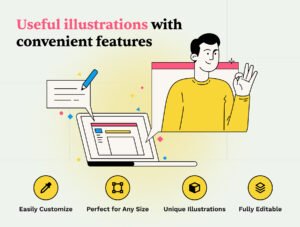 Interfacy UIUX Design Illustration Set1