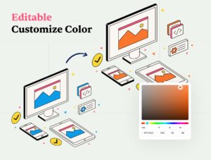 Interfacy UIUX Design Illustration Set1