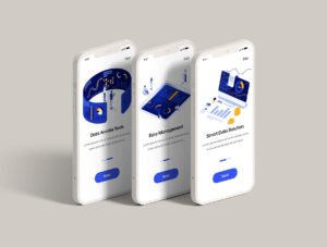 Isometric Ui illustrations