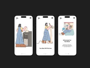 Jezy Playful Vector Illustrations