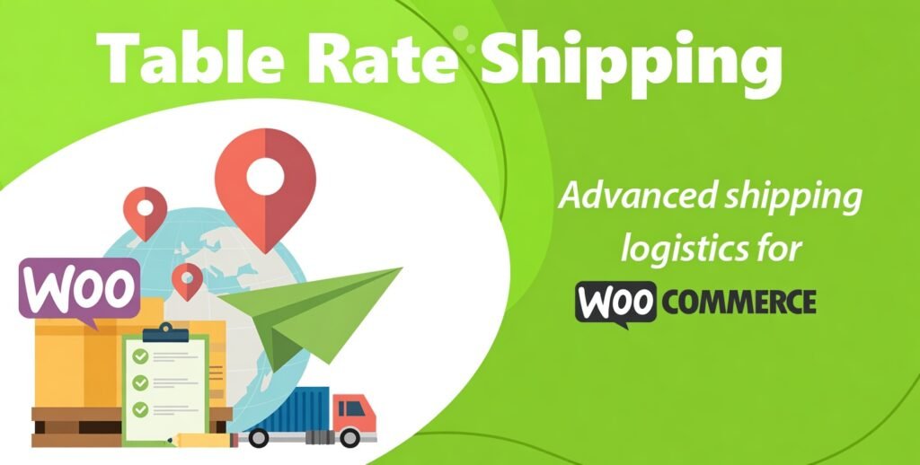 Table Rate Shipping for WooCommerce 4.3.13 – Advanced Conditional Shipping Rules Plugin