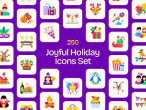 Joyful Holiday Icon