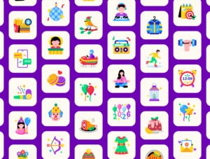 Joyful Holiday Icon