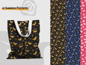 Jurassic Pack Graphic & Pattern Element