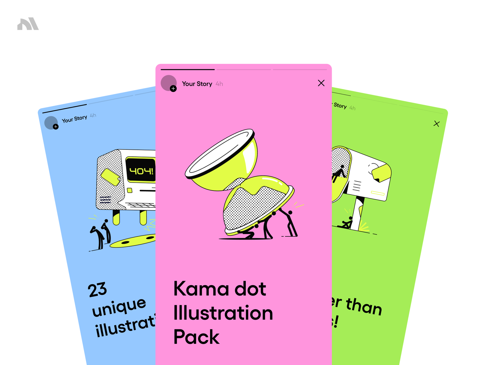 Kama Dot Illustration Pack