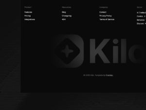 Kilo - Framer Template For AI SaaS Product