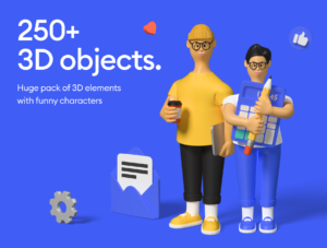 Kukla 2.0 (3d icon kit)
