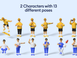 Kukla 2.0 (3d icon kit)