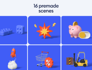 Kukla 2.0 (3d icon kit)
