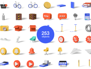 Kukla 2.0 (3d icon kit)