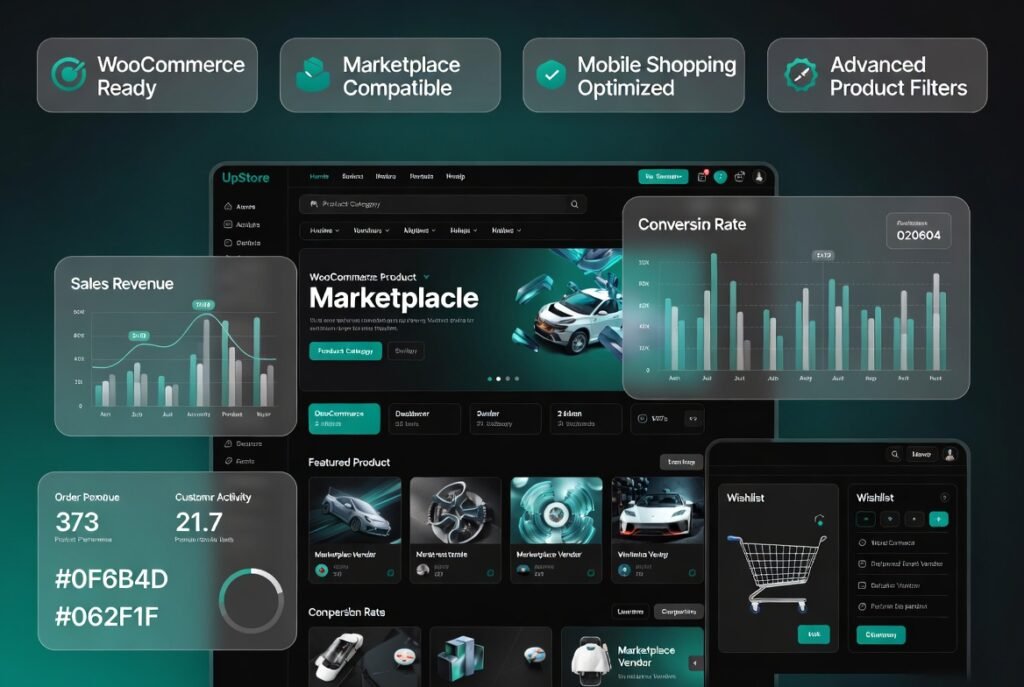 UpStore WooCommerce WordPress Theme 1.7.9 – Multi-Purpose eCommerce & Marketplace Website Builder